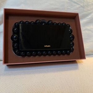 Cult Gaia EOS Clutch Black